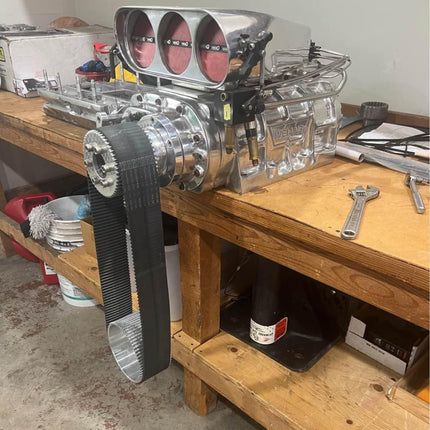 Blower Supercharger Weiand 871 Fully Polished - Ultimate Performance Upgrade!