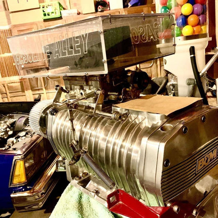 Completely Fresh Polished B&M 420 Mega Blower kit