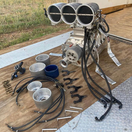 Complete 8-71 Polished BDS blower kit